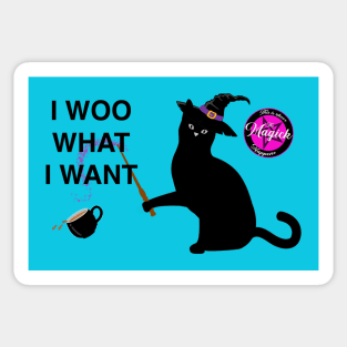 I Woo What I Want Sticker